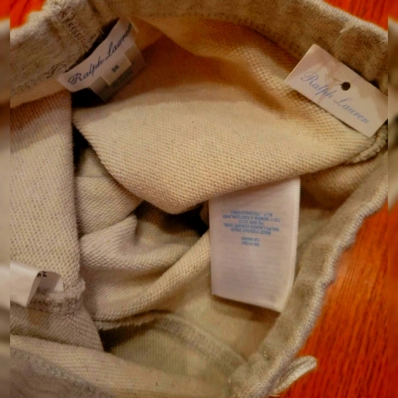 Ralph Lauren Toddler Baby Fleece Jogger Pants - Picture 7 of 8